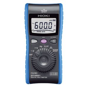 日置電機 デジタルマルチメータ（検電機能付き） DT4221