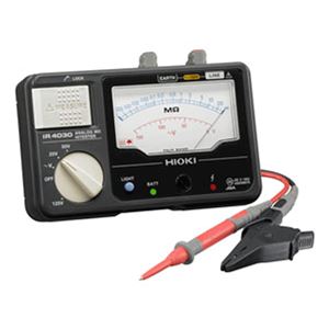 日置電機 絶縁抵抗計 3レンジ アナログメグオームハイテスタ IR4030-10