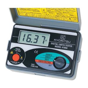 共立電気計器 デジタル接地抵抗計（ハードケース付） 4105A-H
