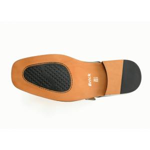 ビジネスシューズ　モンクストラップ（ブラック）　27.5cm　NO.4007