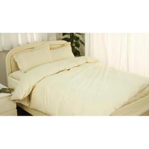 新20色羽根布団8点セット セミダブル　アイボリー