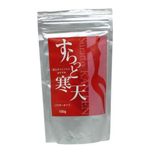 粉末寒天 すらっと寒天 パウダータイプ 100g
