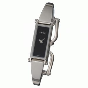 GUCCI（グッチ） 1500P YA015517 レディースウォッチ（ブラック文字盤）