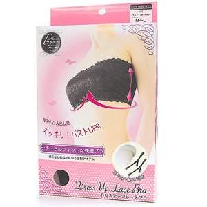 ドレスアップレースブラ　ブラックＬ-ＬＬ