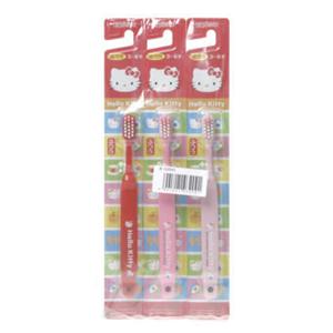 ハローキティ ハブラシ 3-6才園児用 3本組