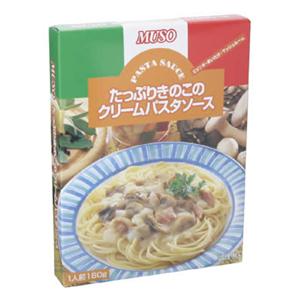 ムソー たっぷりきのこのクリームパスタソース 160g