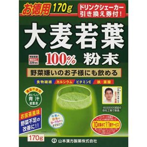 大麦若葉粉末100% (シェーカー付) 170g