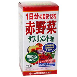 赤野菜サプリメント粒 280粒