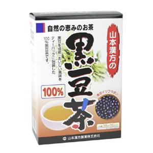 山本漢方の100%黒豆茶 10g*30袋