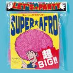 超BIG！　スーパーアフロ　ピンク