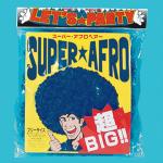 超BIG！　スーパーアフロ　ブルー