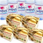 ダイエット豆乳おからクッキーA 5箱+コントレックス1.5L 5本付き