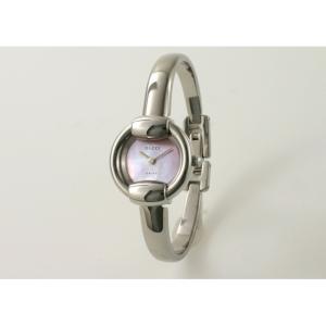 【GUCCI:グッチ】1400R YA014509 レディースウォッチ(ピンクシェル文字盤)