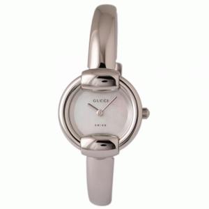 GUCCI（グッチ） 1400R YA014510 レディースウォッチ（ホワイトシェル文字盤）